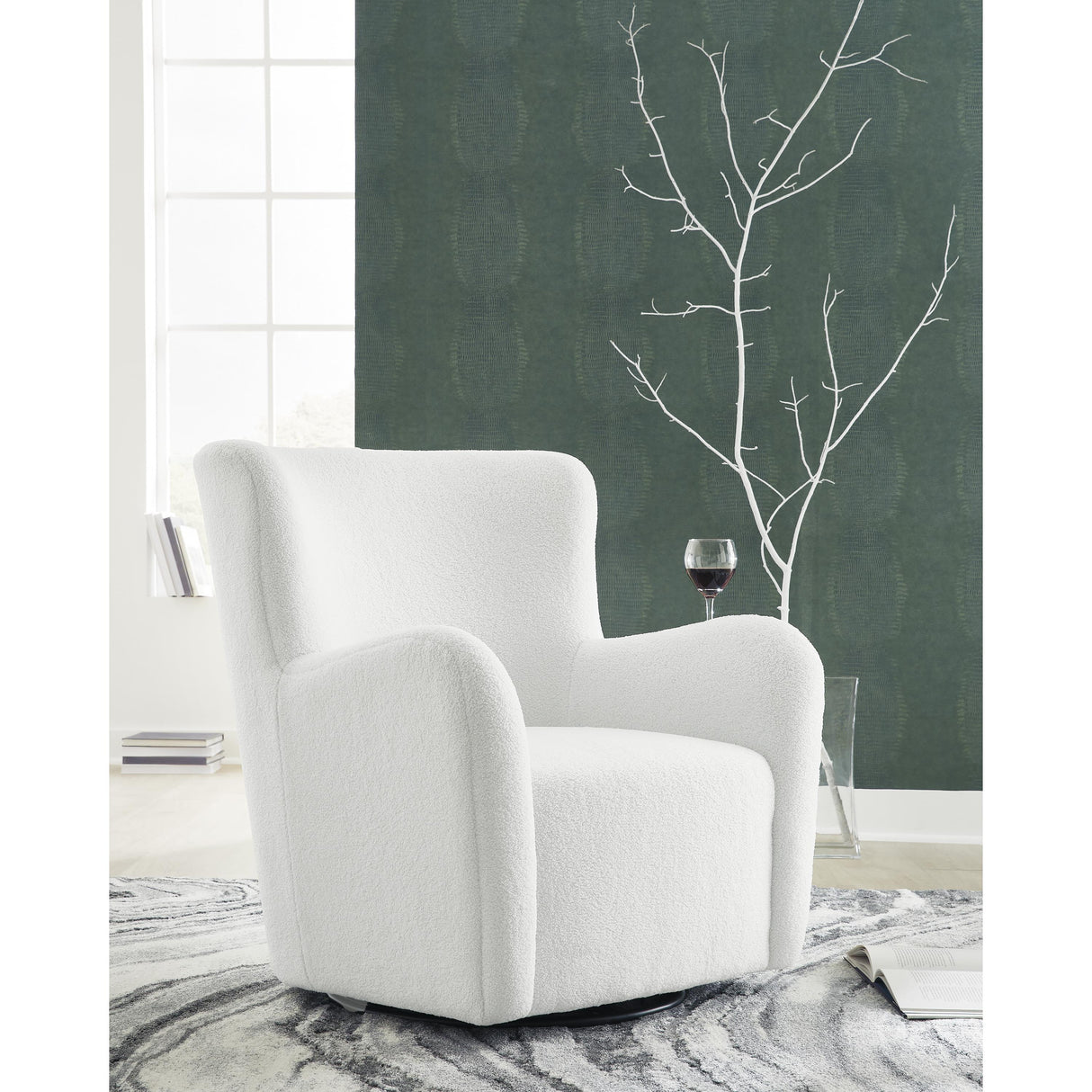 Signature Design by Ashley Rowenburg Swivel Glider Accent Chair A3000797 IMAGE 5
