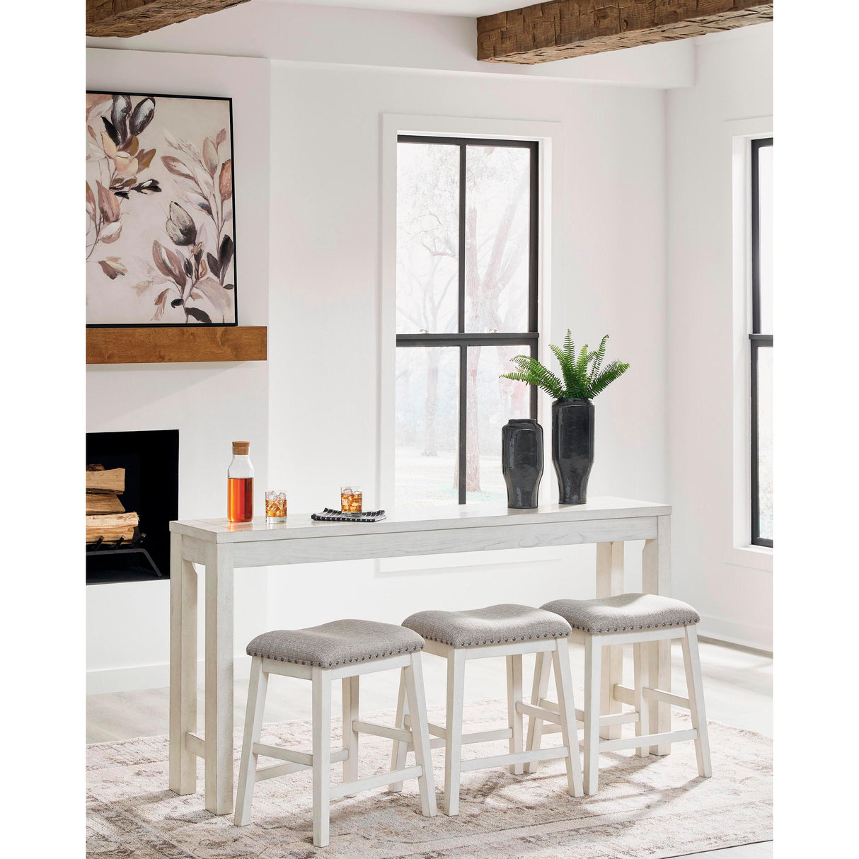 Signature Design by Ashley Robbinsdale 4 pc Counter Height Dinette D642-113 IMAGE 5