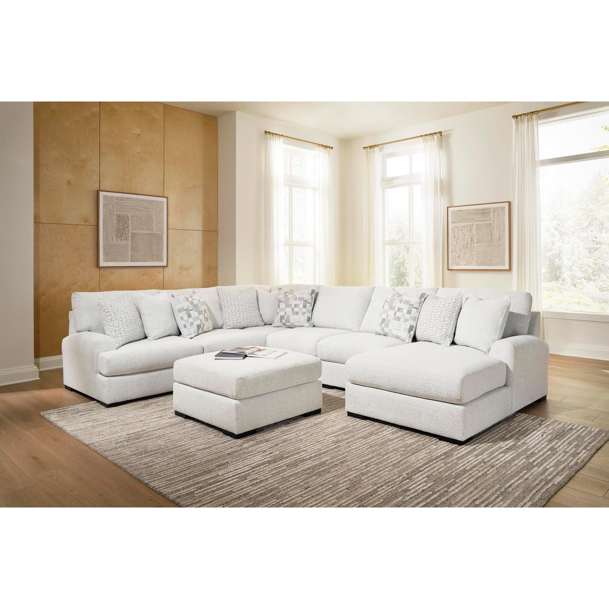 Signature Design by Ashley Misty-Lakes Fabric Ottoman PC6690608 IMAGE 10