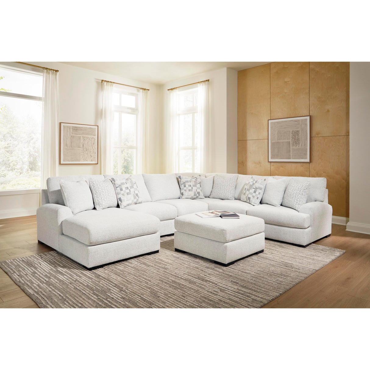 Signature Design by Ashley Misty-Lakes Fabric Ottoman PC6690608 IMAGE 7