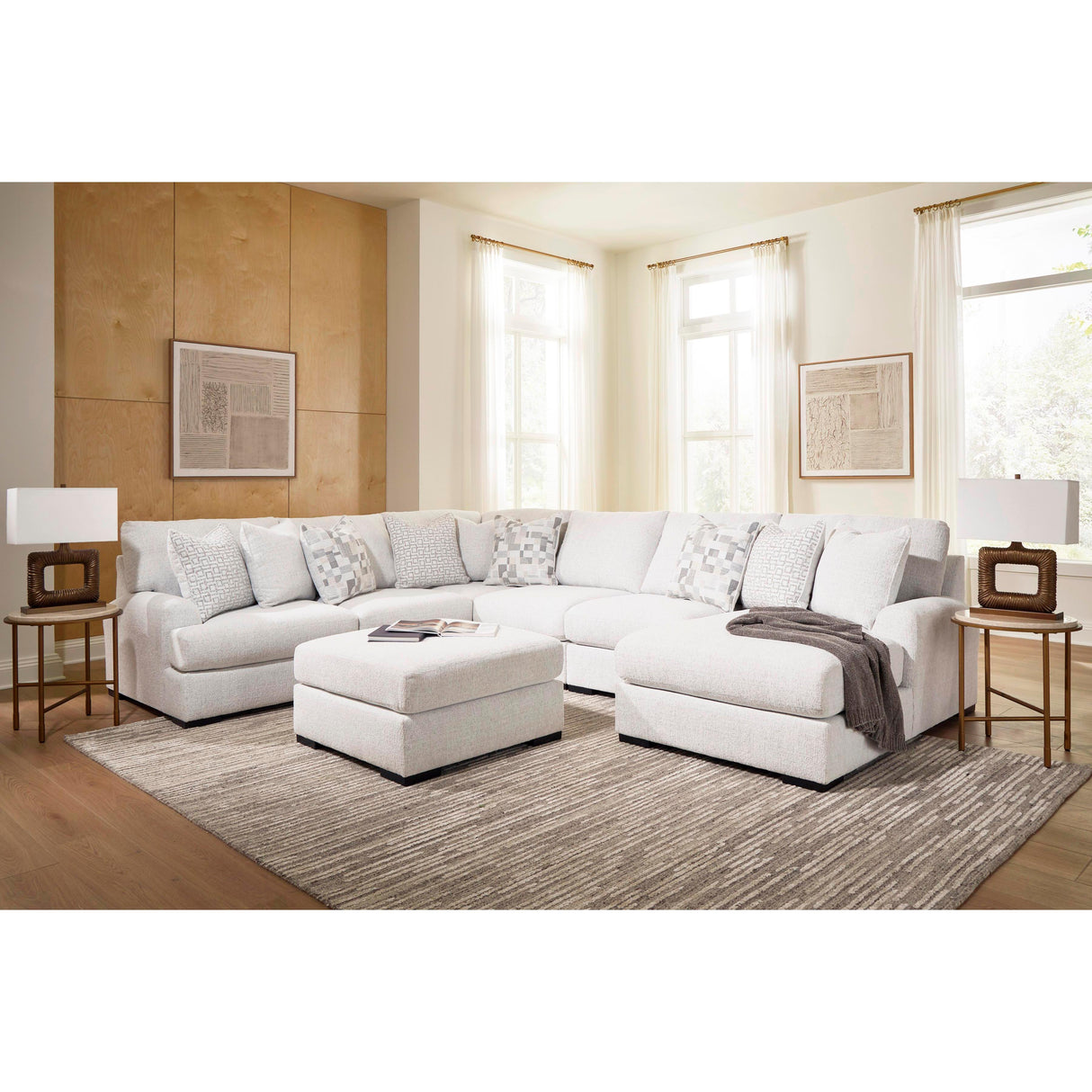 Signature Design by Ashley Misty-Lakes Fabric Ottoman PC6690608 IMAGE 9