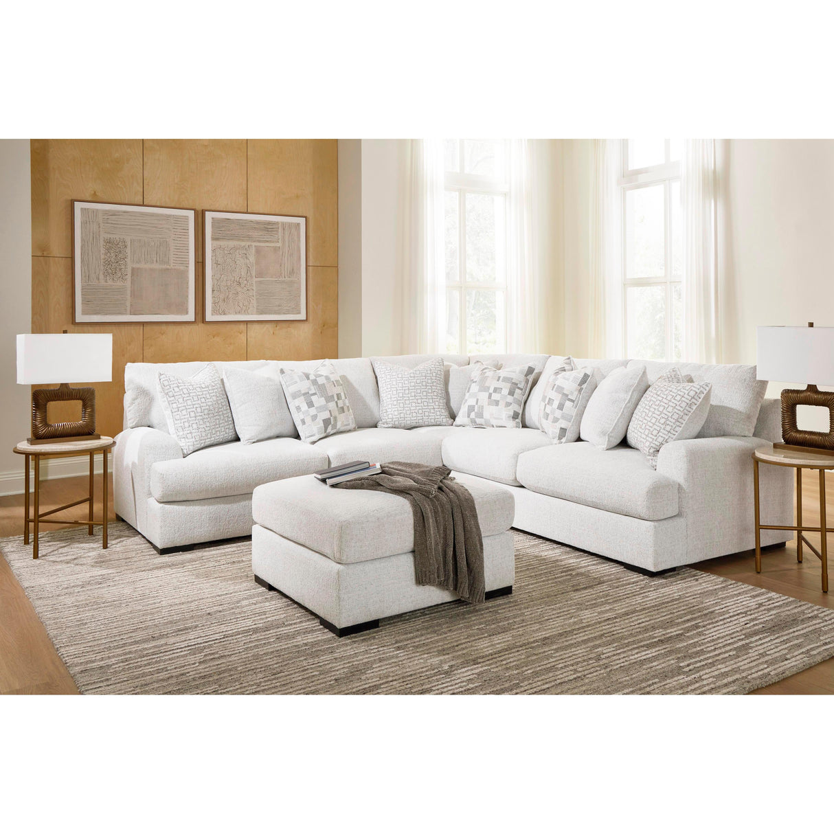 Signature Design by Ashley Misty-Lakes Fabric 3 pc Sectional PC6690655/PC6690677/PC6690656 IMAGE 6