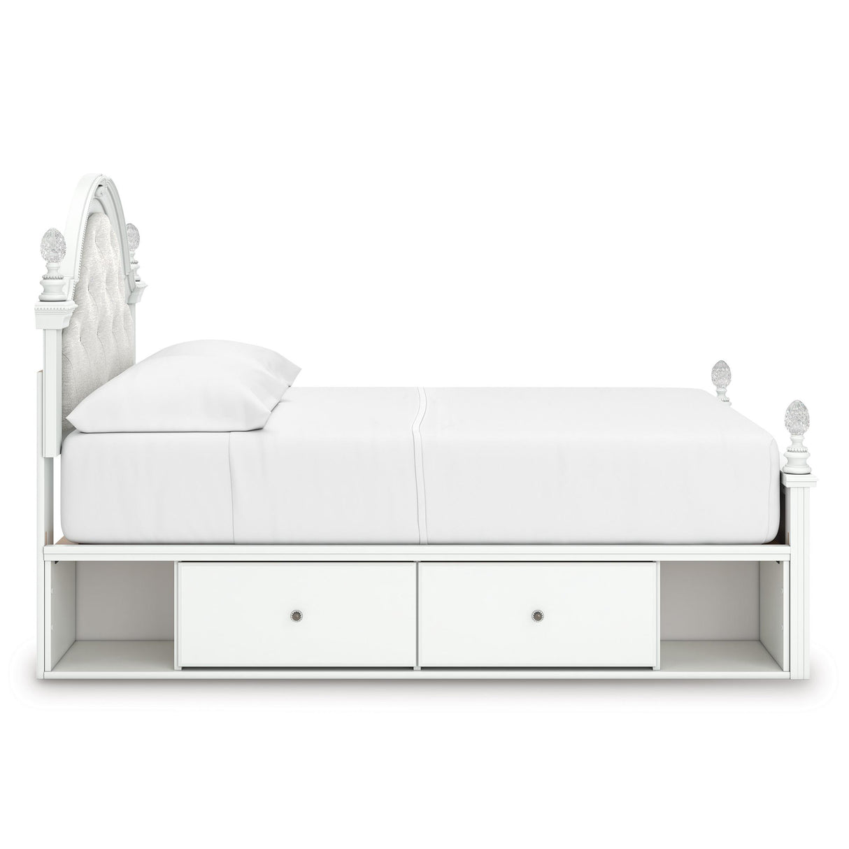 Signature Design by Ashley Kozlani Full Upholstered Panel Bed with Storage PCB1819-187/PCB1819-150/PCB1819-84/B100-12 IMAGE 4