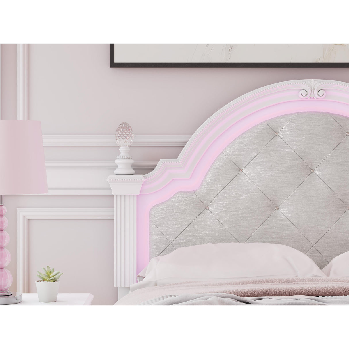 Signature Design by Ashley Kozlani Full Upholstered Panel Bed PCB1819-187/PCB1819-84/PCB1819-86 IMAGE 10
