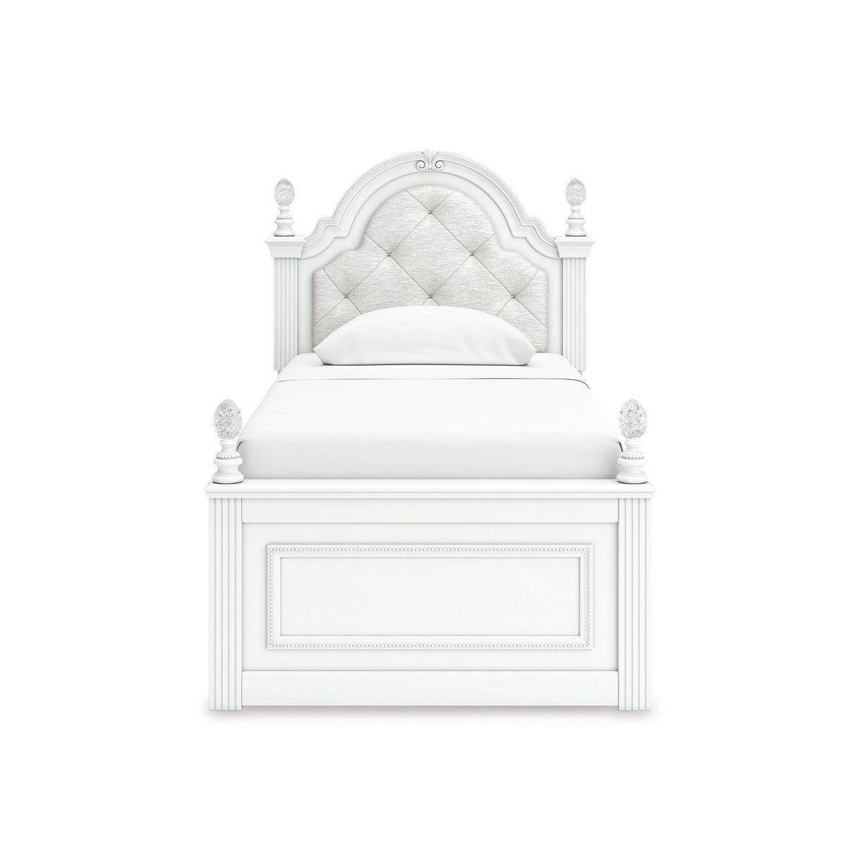 Signature Design by Ashley Kozlani Twin Upholstered Panel Bed with Storage PCB1819-153/PCB1819-52/PCB1819-150/B100-11 IMAGE 3
