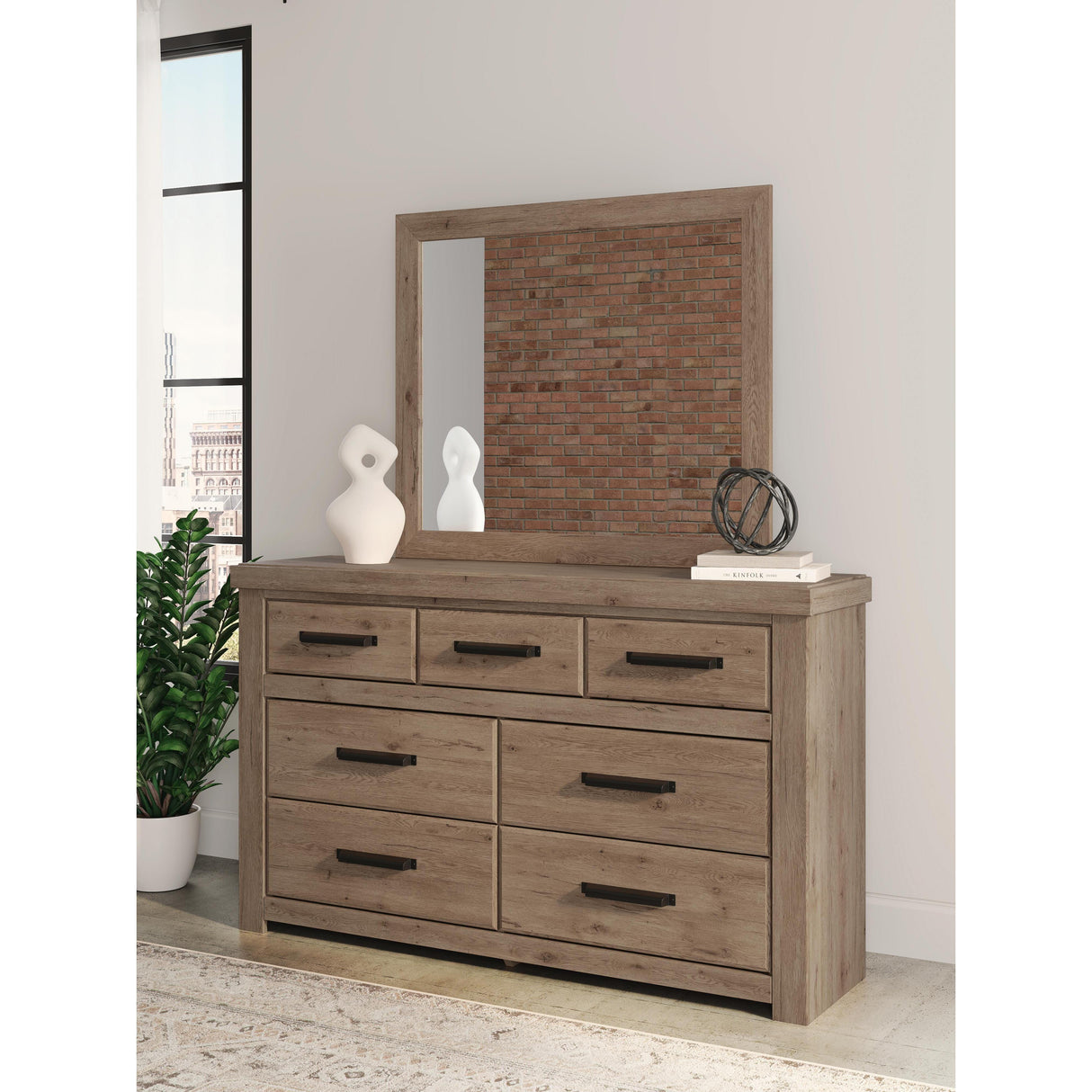 Signature Design by Ashley Oliandon Dresser with Mirror PCB2844-31/PCB2844-36 IMAGE 7