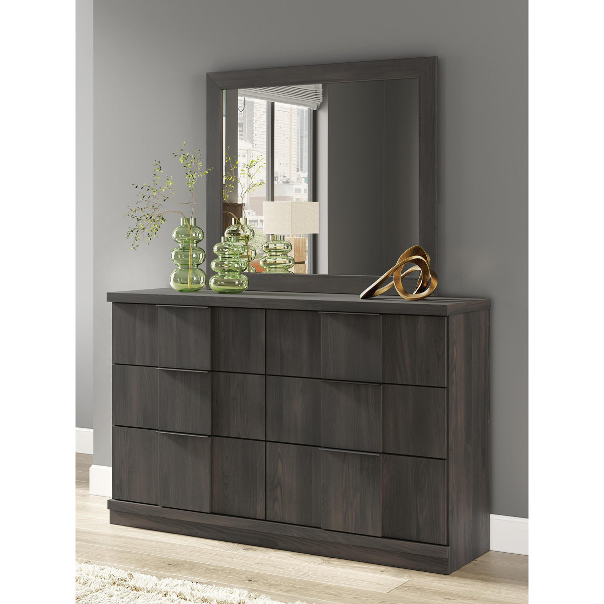 Signature Design by Ashley Shaehartin Dresser with Mirror PCB3167-31/PCB3167-36 IMAGE 2