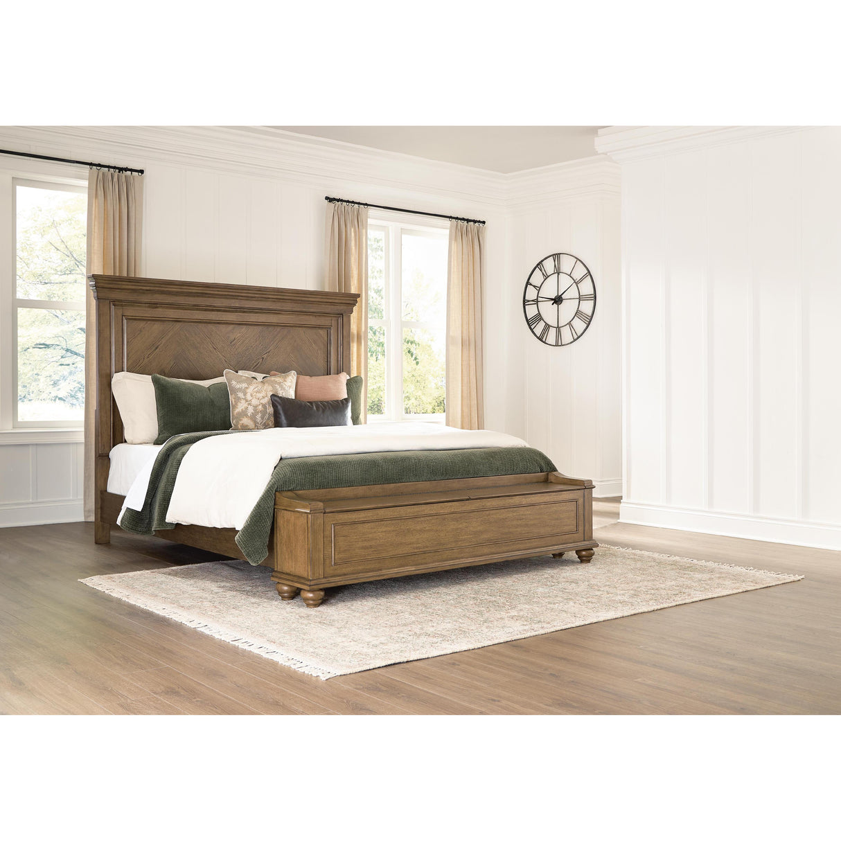 Signature Design by Ashley Karallin King Panel Bed with Storage PCB782-56S/PCB782-58/PCB782-97 IMAGE 6