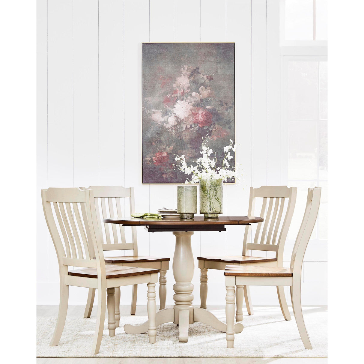 Signature Design by Ashley Round Wirloni Dining Table PCD616-15 IMAGE 5
