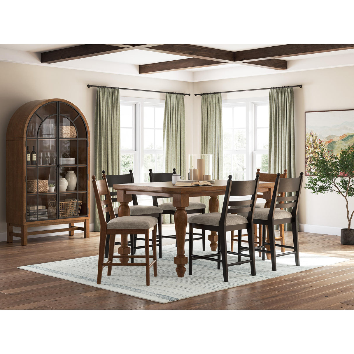 Signature Design by Ashley Greddinton Counter Height Dining Table PCD824-13 IMAGE 10