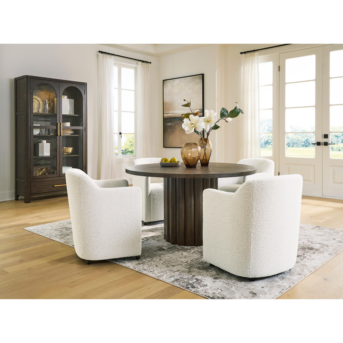 Signature Design by Ashley Round Radkin Dining Table PCD843-50 IMAGE 7