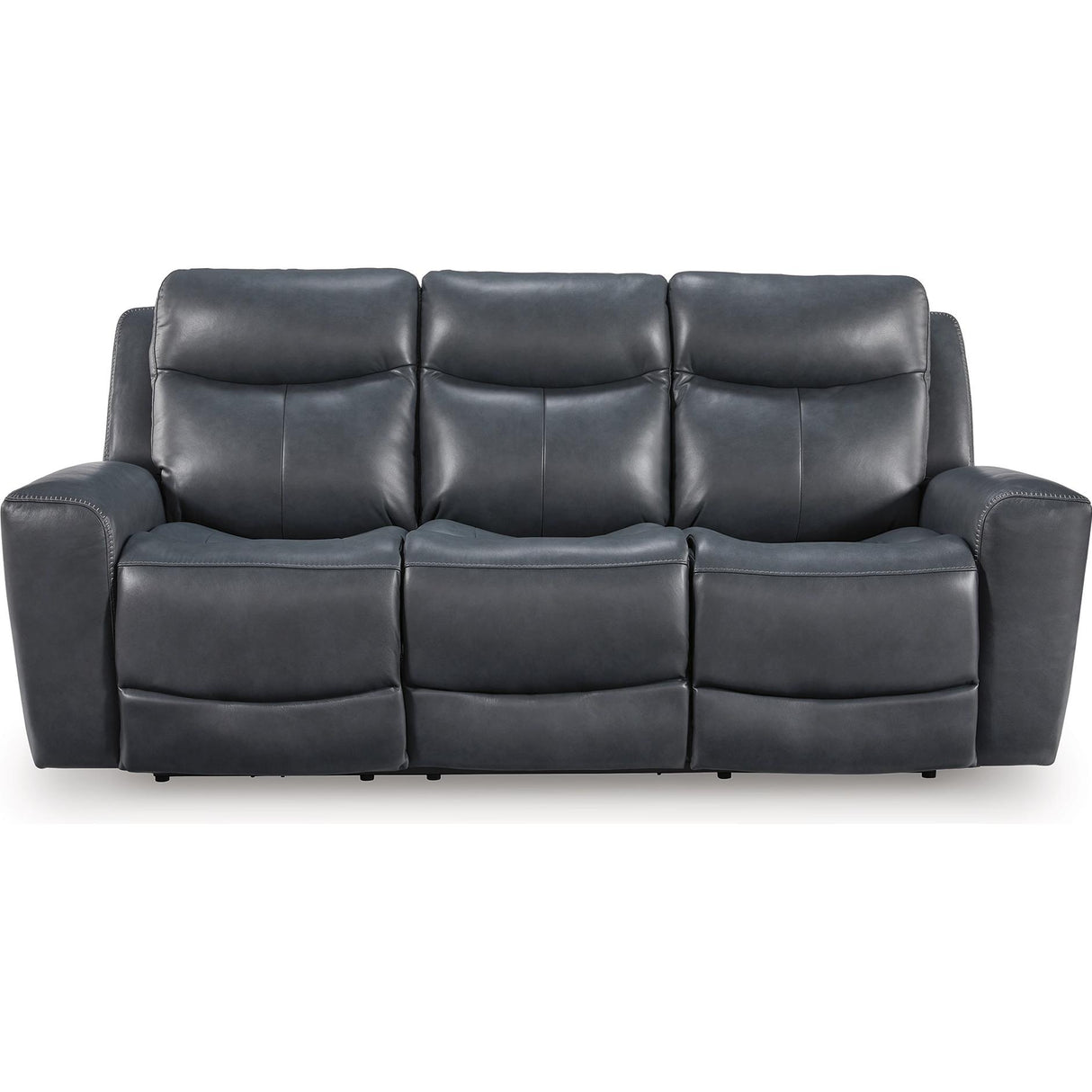 Signature Design by Ashley Next Move Power Reclining Leather Match Sofa PCU1210015 IMAGE 3