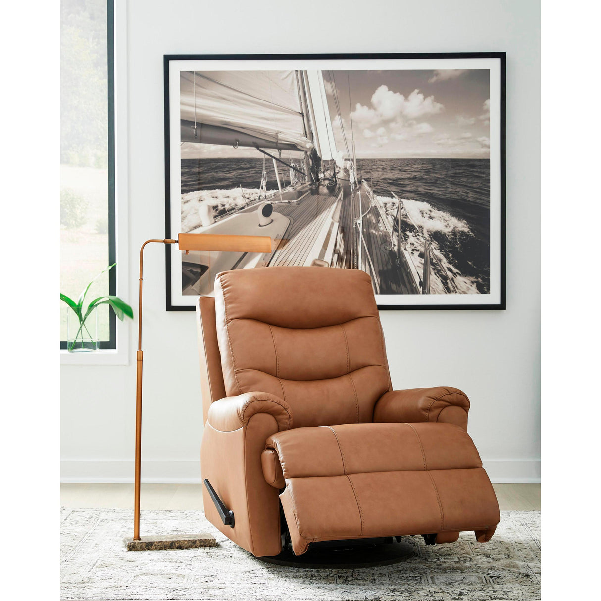 Signature Design by Ashley Flynwood Swivel Glider Recliner PCU1340161 IMAGE 6