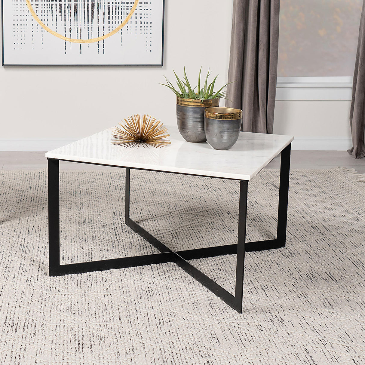 Coaster Furniture Tobin Occasional Table Set 707698/707697 IMAGE 4