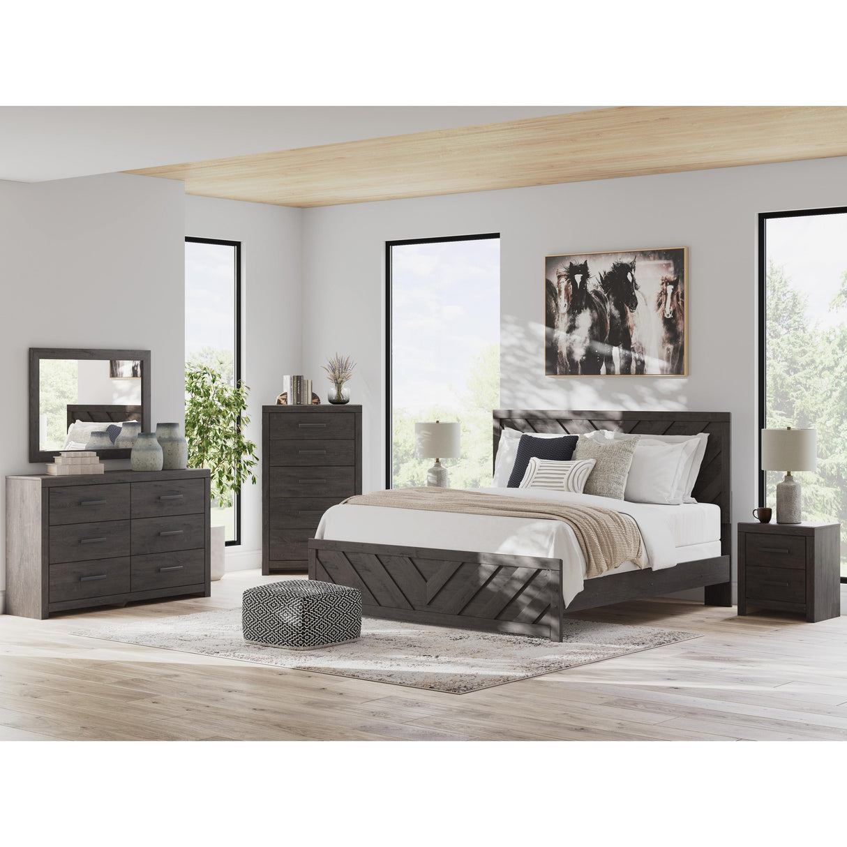 Signature Design by Ashley Prendonea Dresser Mirror B3789-36 IMAGE 5