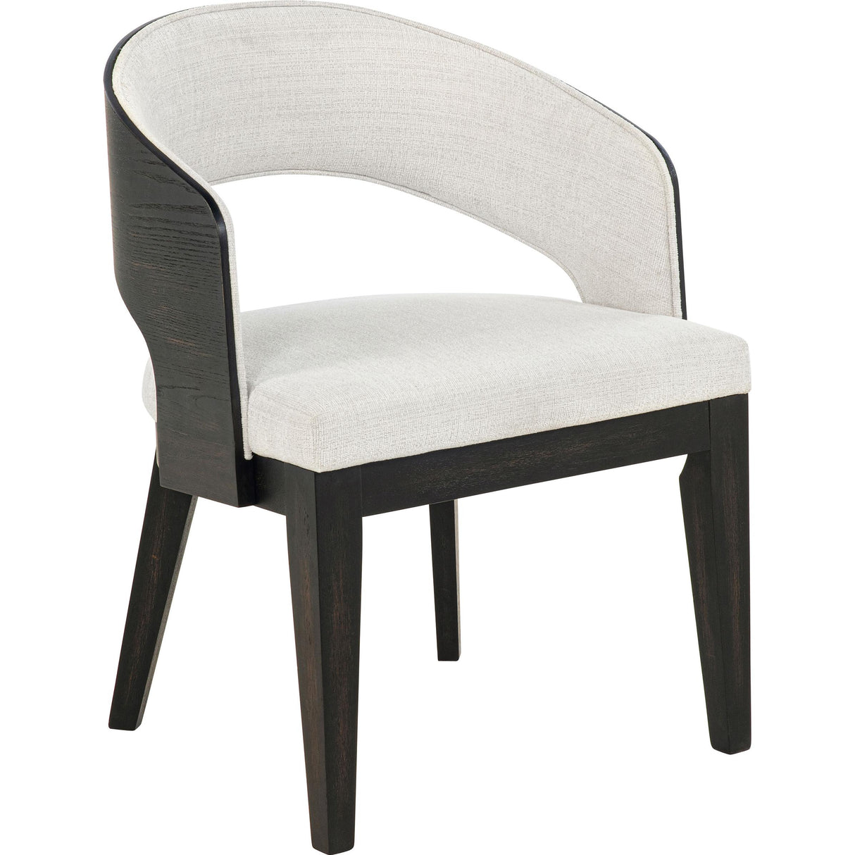 Coaster Furniture Leandro 115393 Set of 2 Upholstered Dining Arm Chair - Cream IMAGE 3