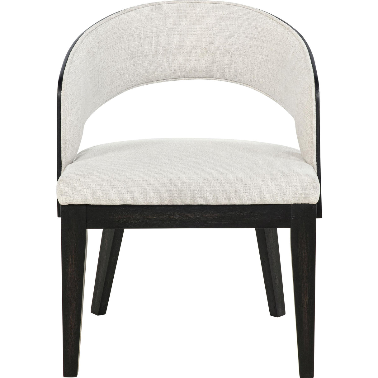 Coaster Furniture Leandro 115393 Set of 2 Upholstered Dining Arm Chair - Cream IMAGE 4