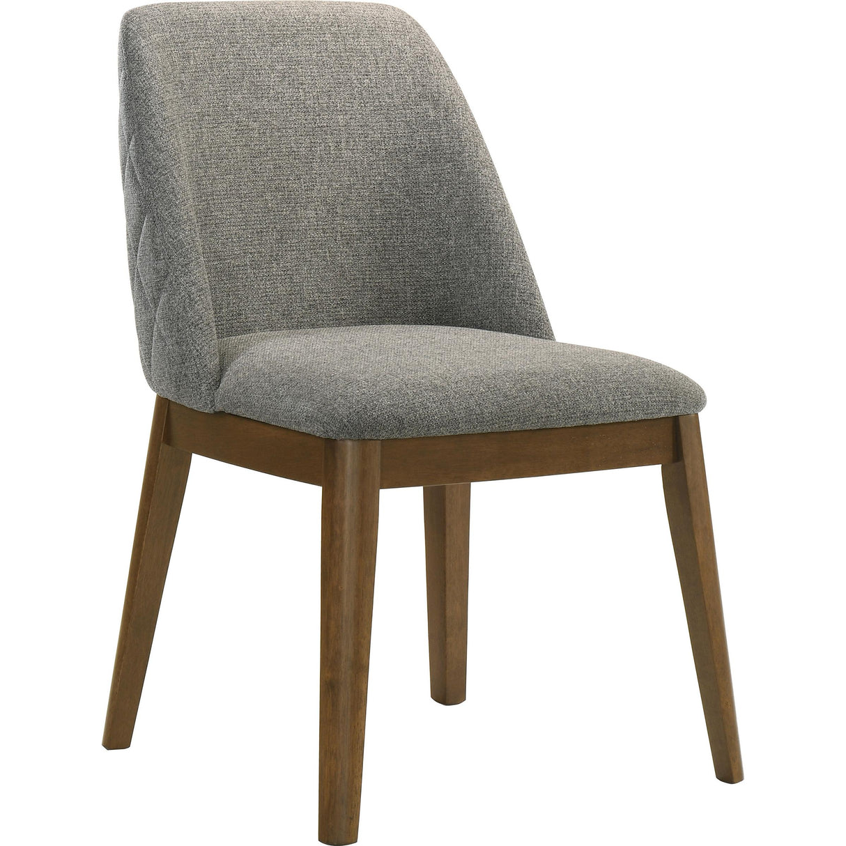Coaster Furniture Franklin 193822 Set of 2 Upholstered Dining Side Chair - Grey IMAGE 3