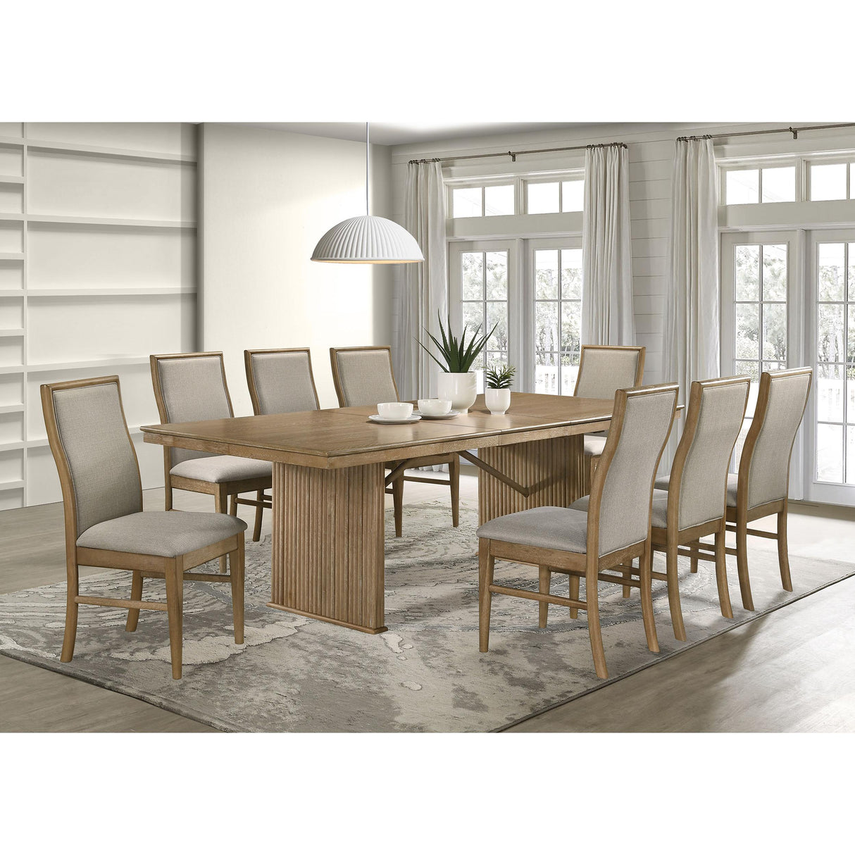 Coaster Furniture Adina 193612 Set of 2 Upholstered Dining Side Chair - Barley IMAGE 10
