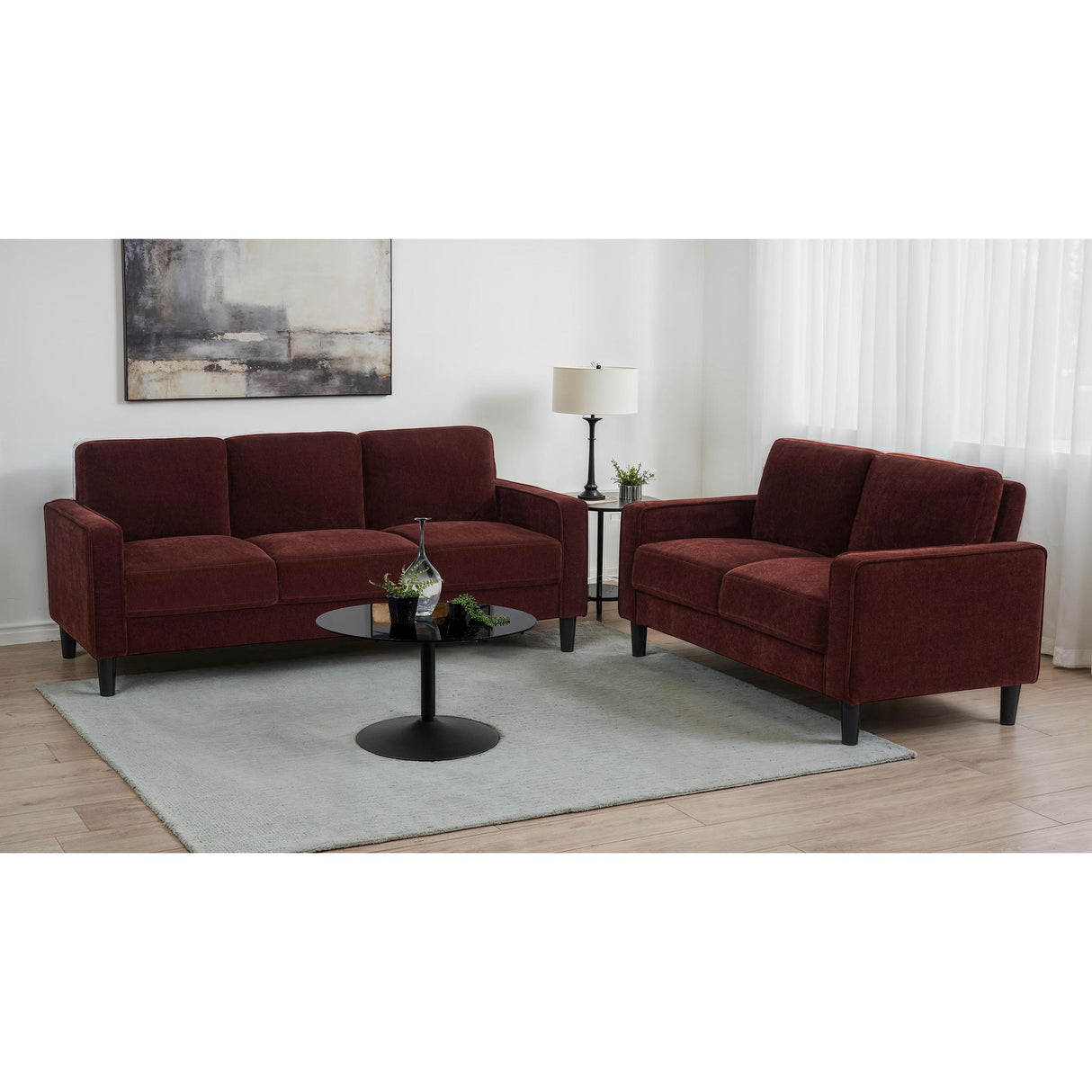 Coaster Furniture Loveseats Stationary 511212 IMAGE 8