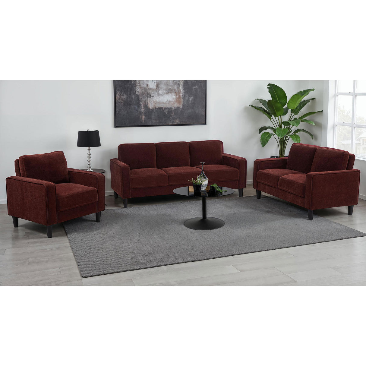Coaster Furniture Loveseats Stationary 511212 IMAGE 9