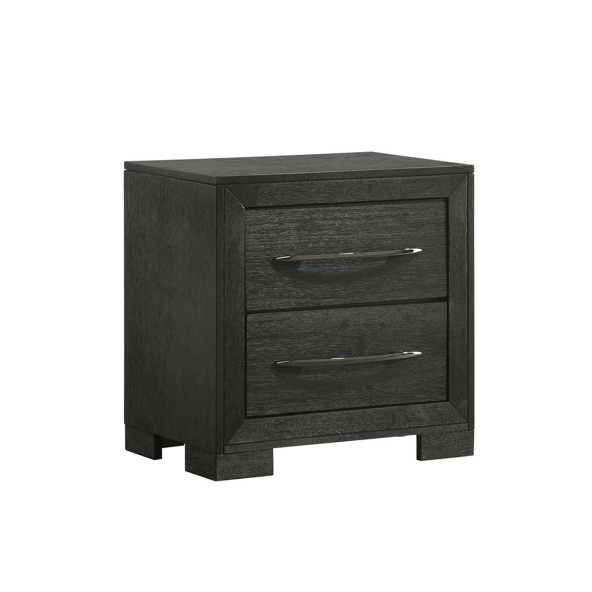 Elements International Allan B-3410-8-NS 2-Drawer Nightstand IMAGE 1