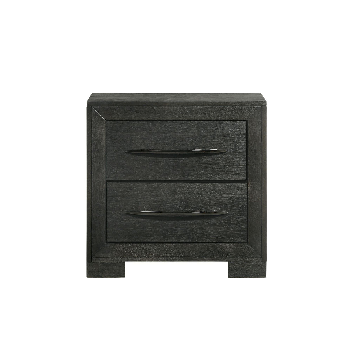 Elements International Allan B-3410-8-NS 2-Drawer Nightstand IMAGE 2