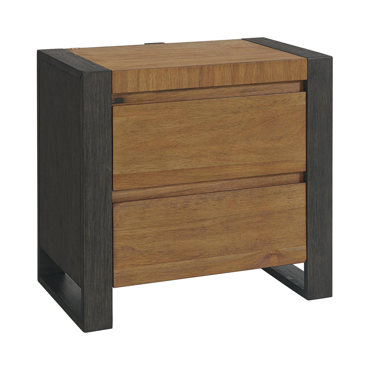 Elements International Breckenridge B-3720-5-NS 2-Drawer Nightstand IMAGE 1