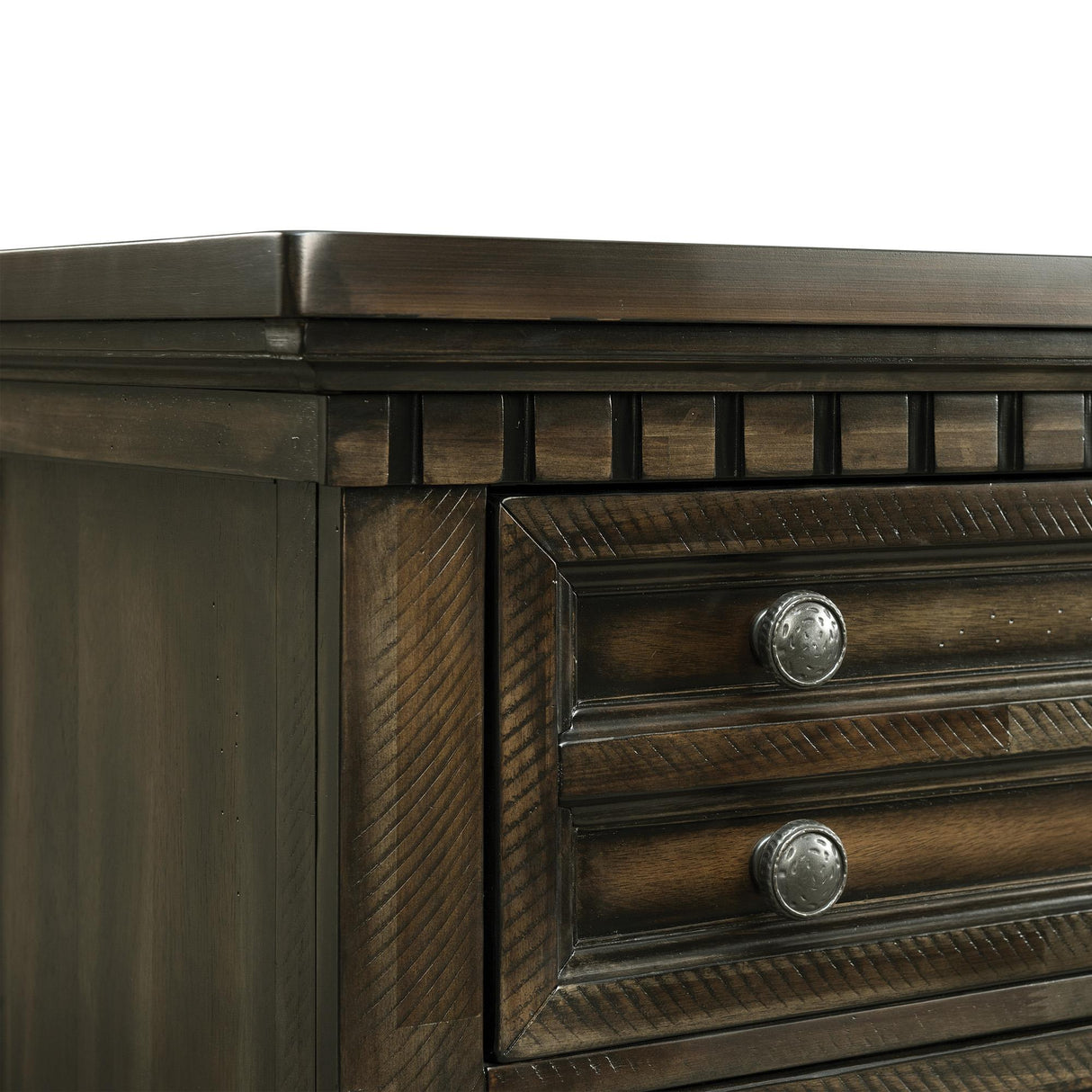 Elements International McCoy B-10530-5-NS 2-Drawer Nightstand IMAGE 4