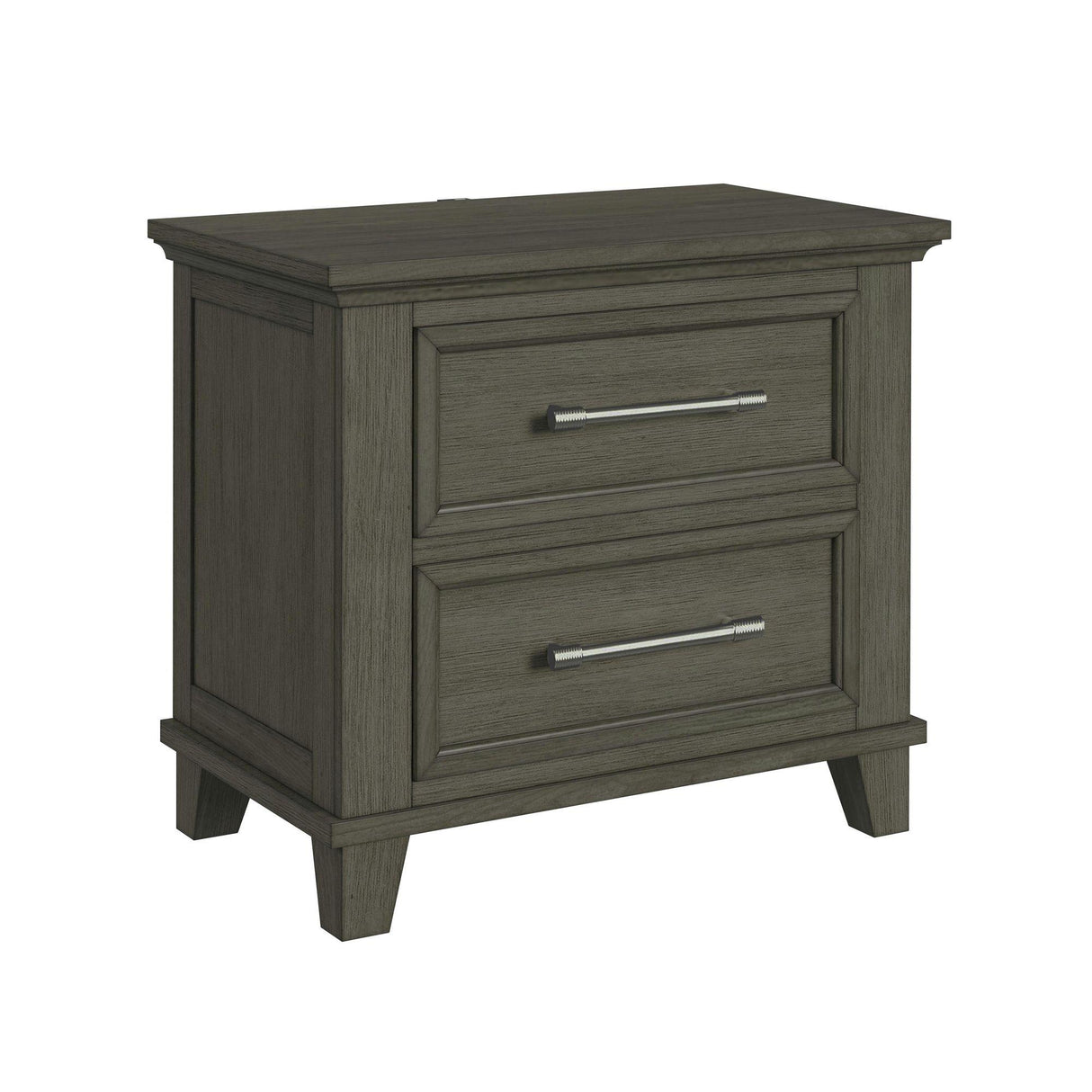 Elements International Canterbury B-13030-3-NS 2-Drawer Nightstand IMAGE 1
