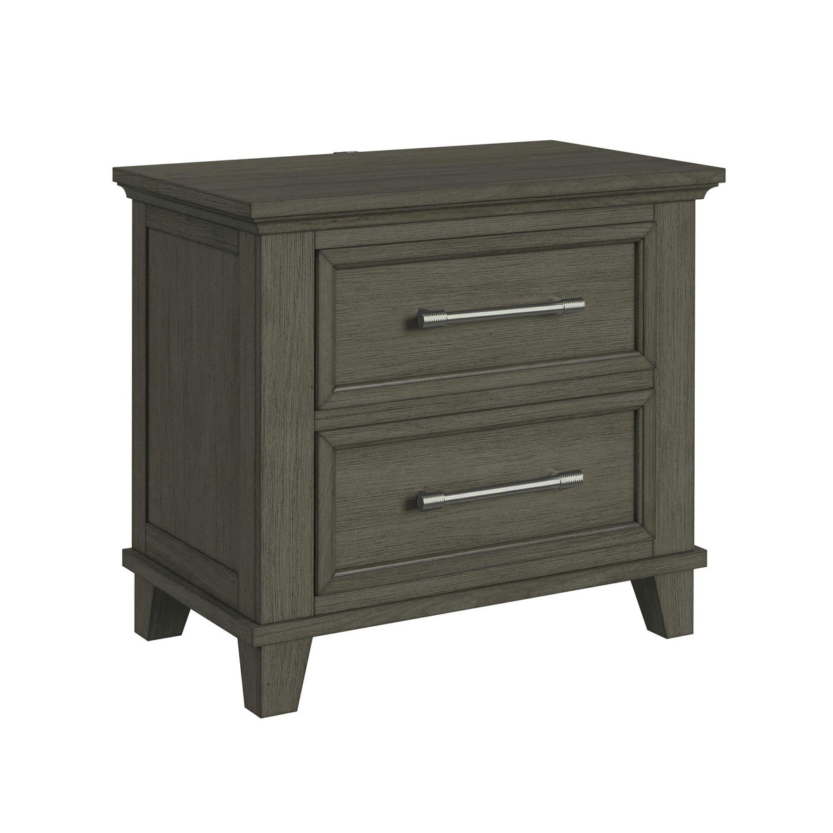 Elements International Canterbury B-13030-3-NS 2-Drawer Nightstand IMAGE 1