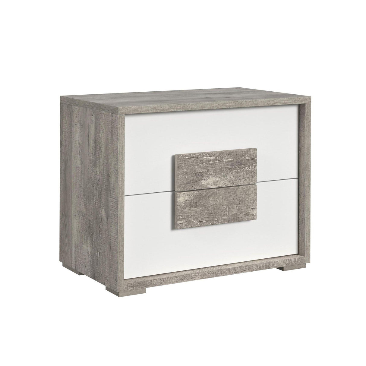 Elements International San Matteo B-16010-7-NS2 2-Drawer Nightstand IMAGE 1