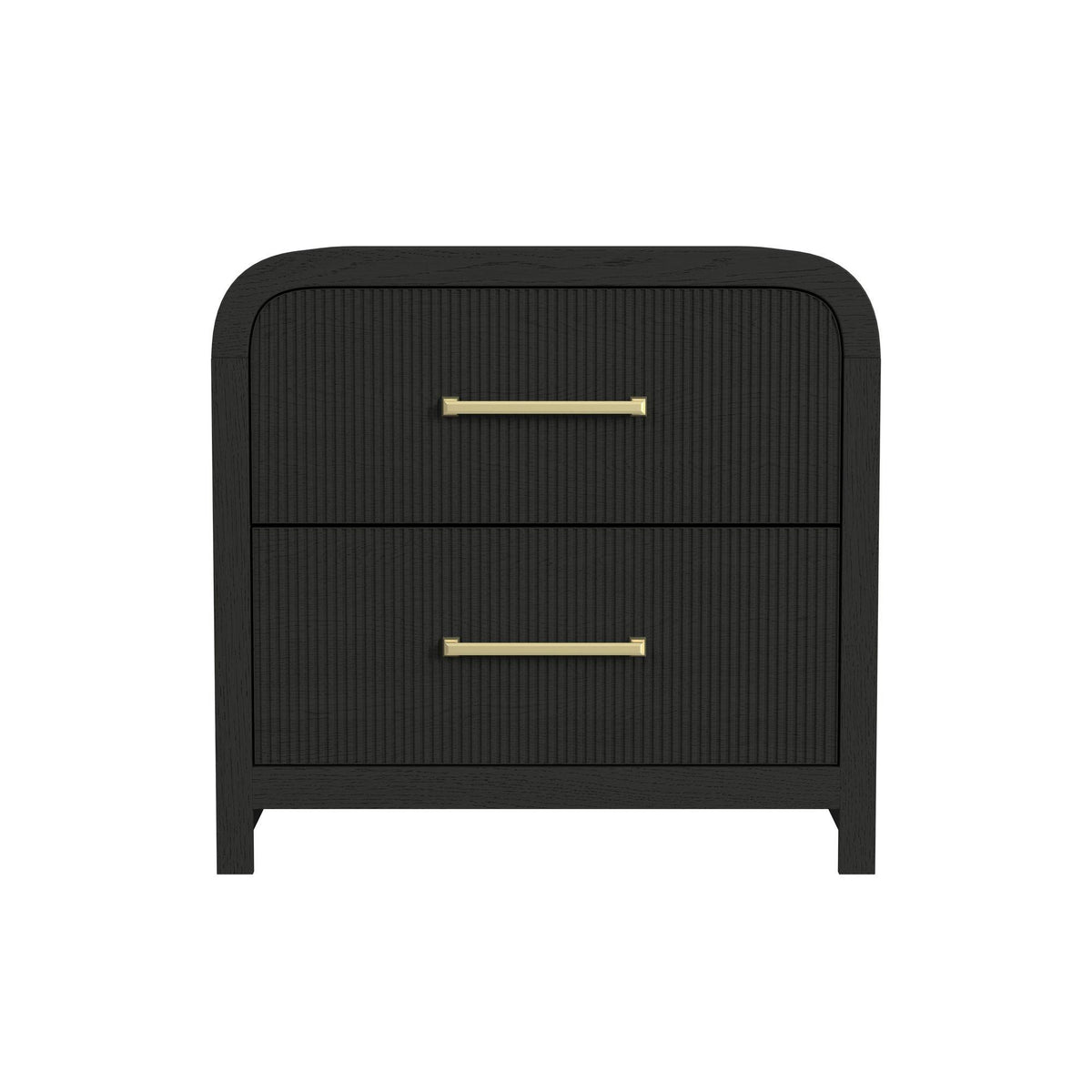 Elements International Ridgemont B-14440-8W-NS2 2-Drawer Nightstand IMAGE 2