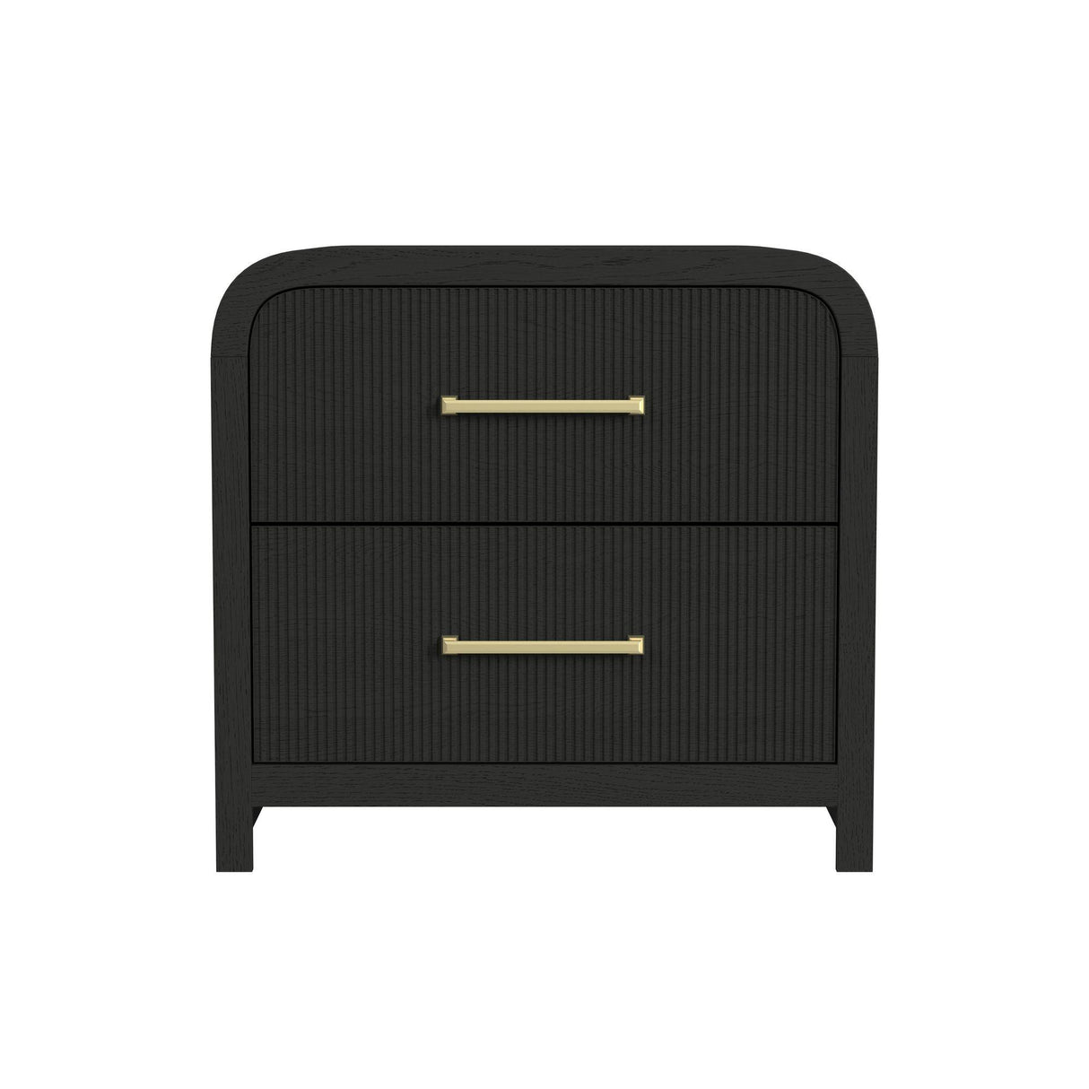 Elements International Ridgemont B-14440-8W-NS2 2-Drawer Nightstand IMAGE 2