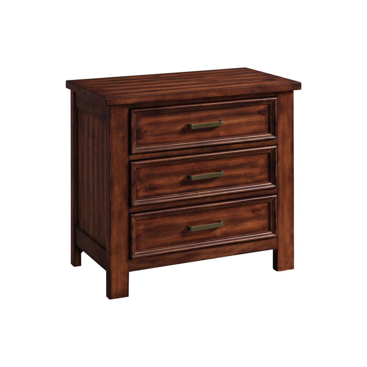 Elements International Sullivan SV600NS 3-Drawer Nightstand IMAGE 1