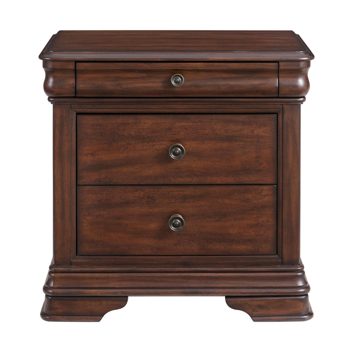 Elements International Phillipe B-5210-5-NS 3-Drawer Nightstand IMAGE 2