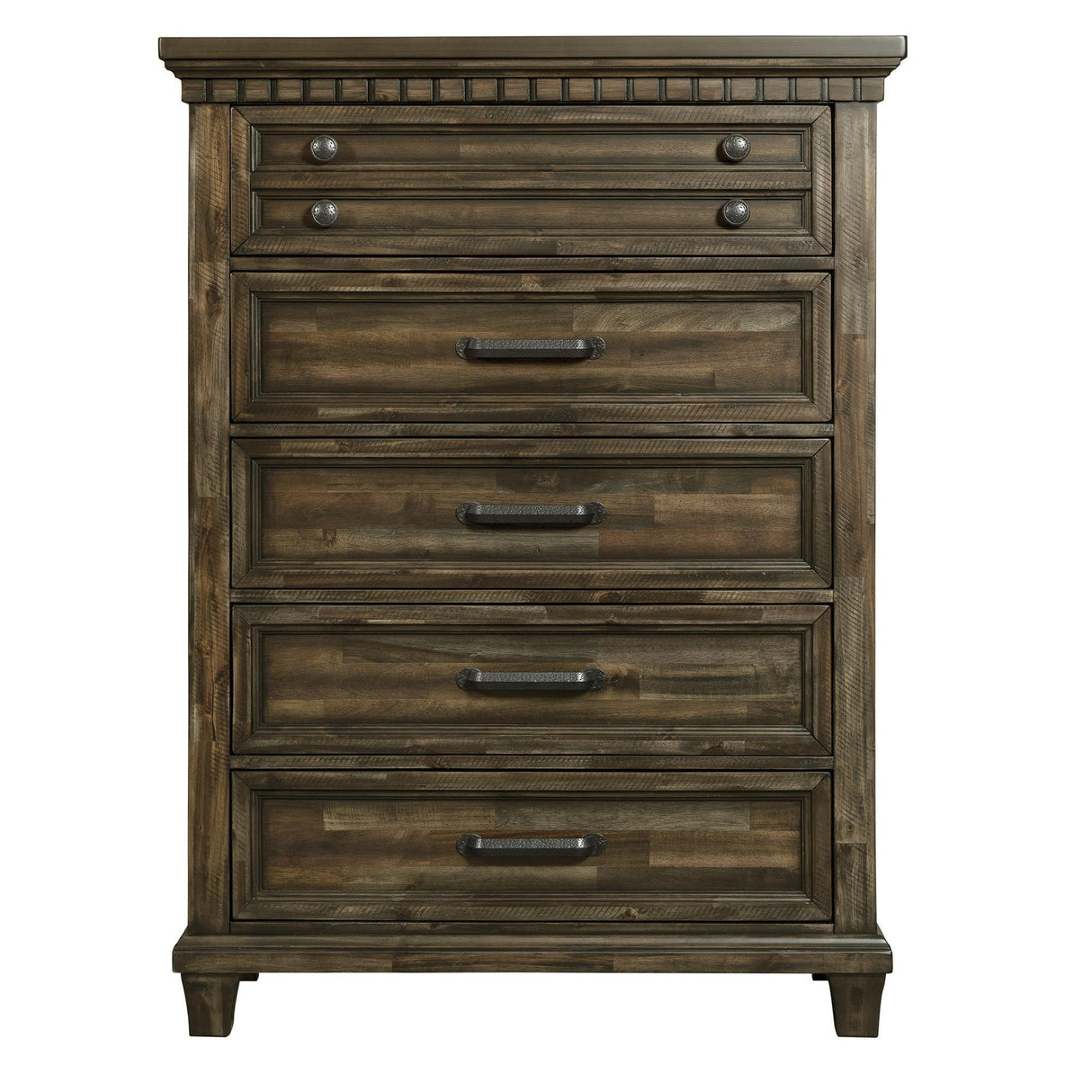 Elements International McCoy B-10530-5-CH 5-Drawer Chest IMAGE 2