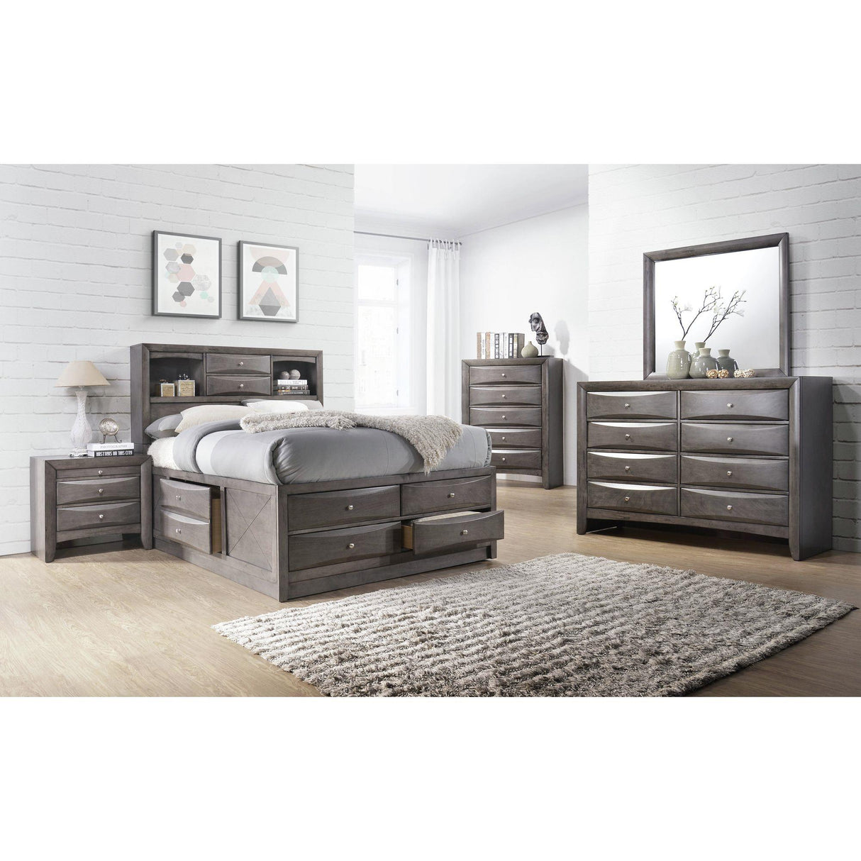 Elements International Emily EG100CHS-S 5-Drawer Chest IMAGE 3