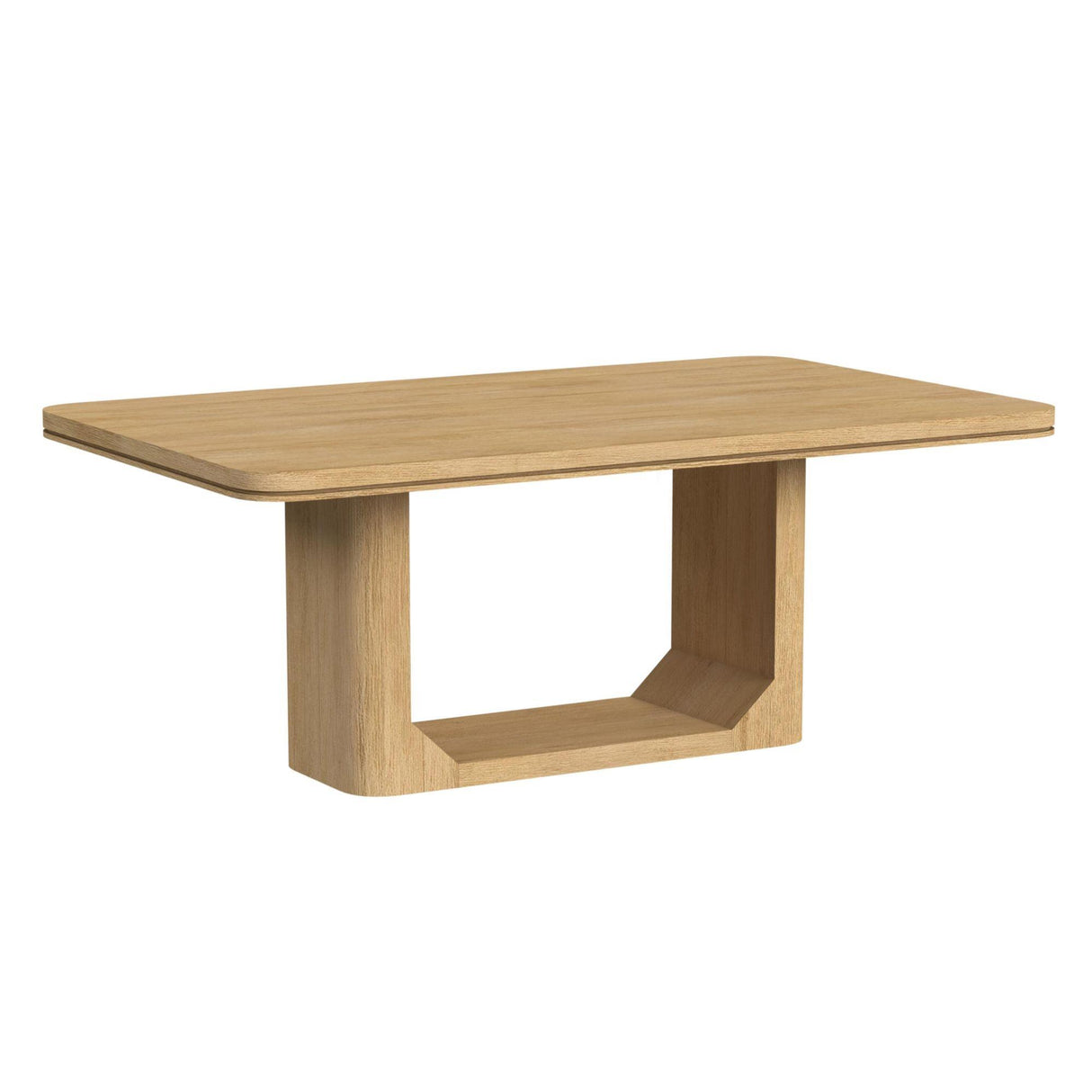 Elements International Rosalie D-16860-6-DT 72" Rectangular Dining Table IMAGE 1