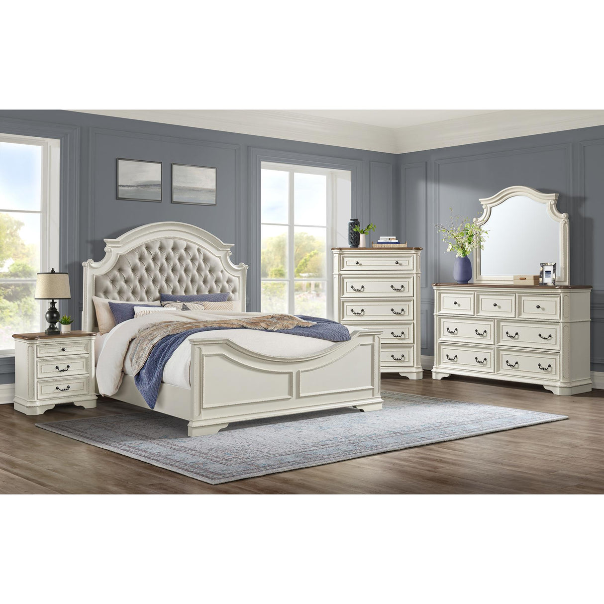 Elements International Bellevue B-10600-7-DR 7-Drawer Dresser IMAGE 3