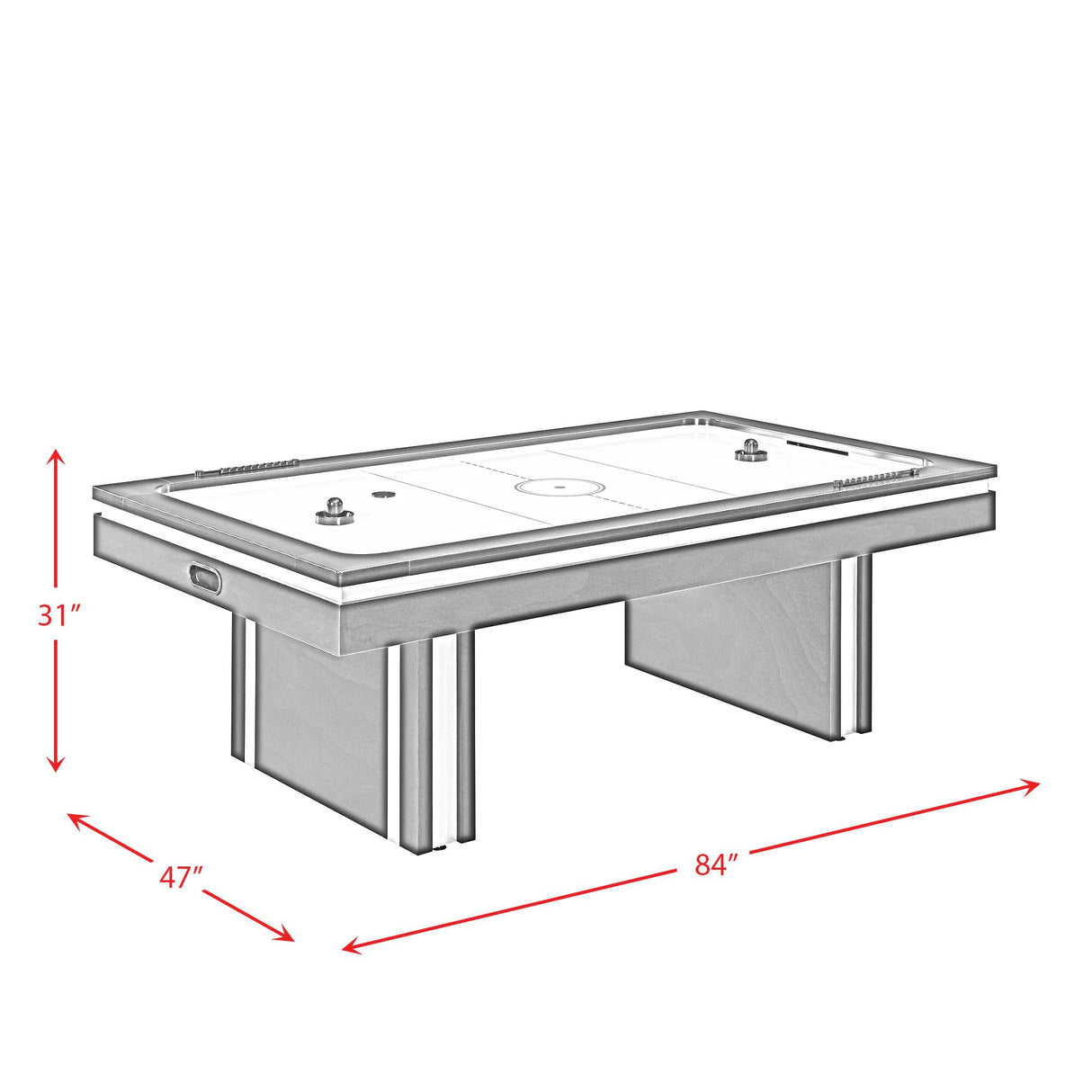 Elements International Cloud GTCD100HT Air Hockey Table IMAGE 14
