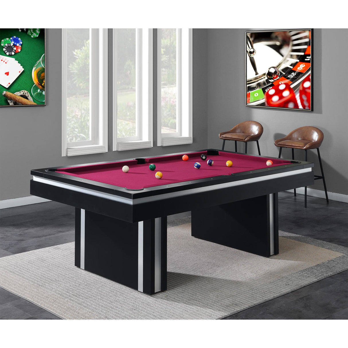 Elements International Ajax GTAJ100BT Billard Table IMAGE 3