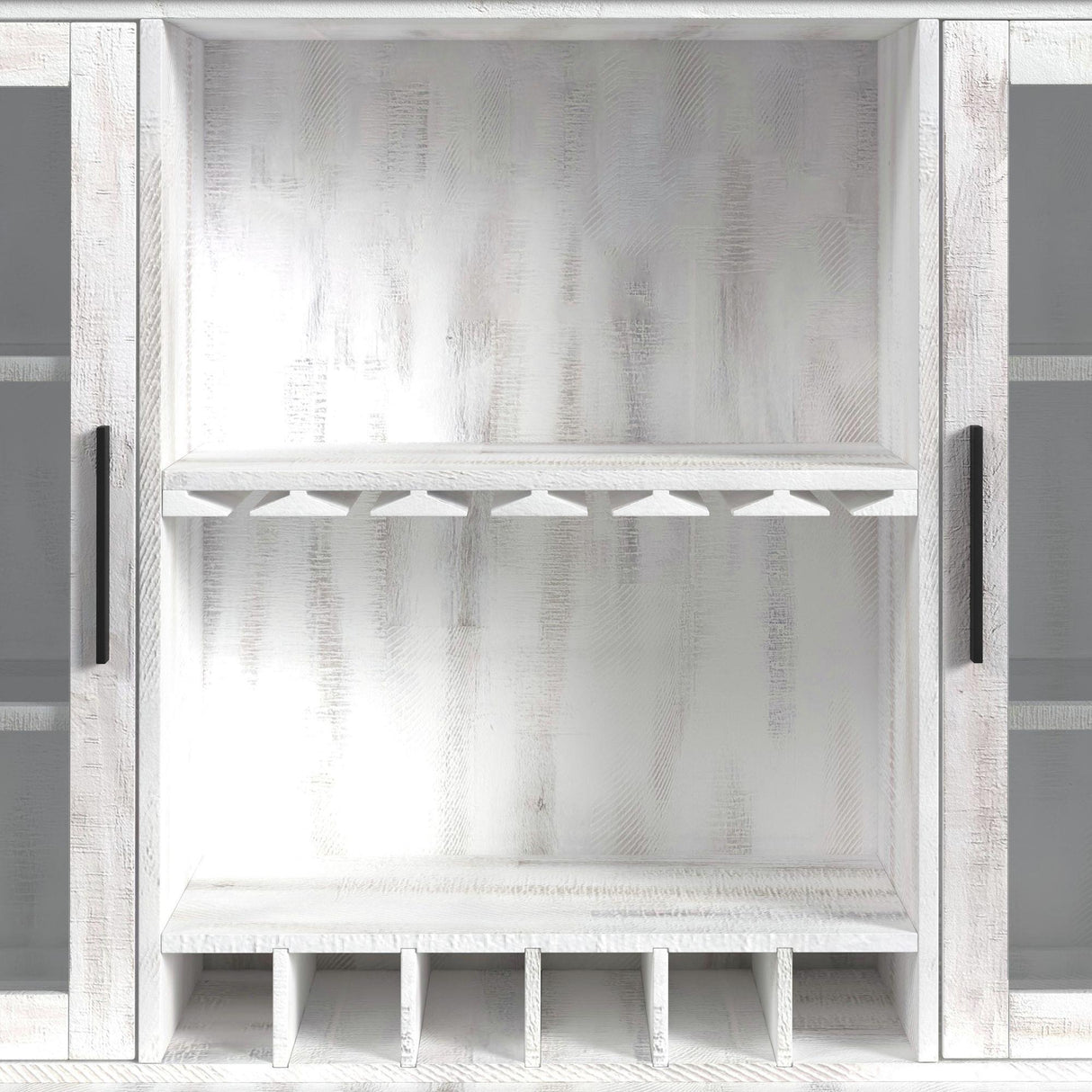 Elements International Rogen Rustic D-12850-7-BFHT Buffet & Hutch IMAGE 7