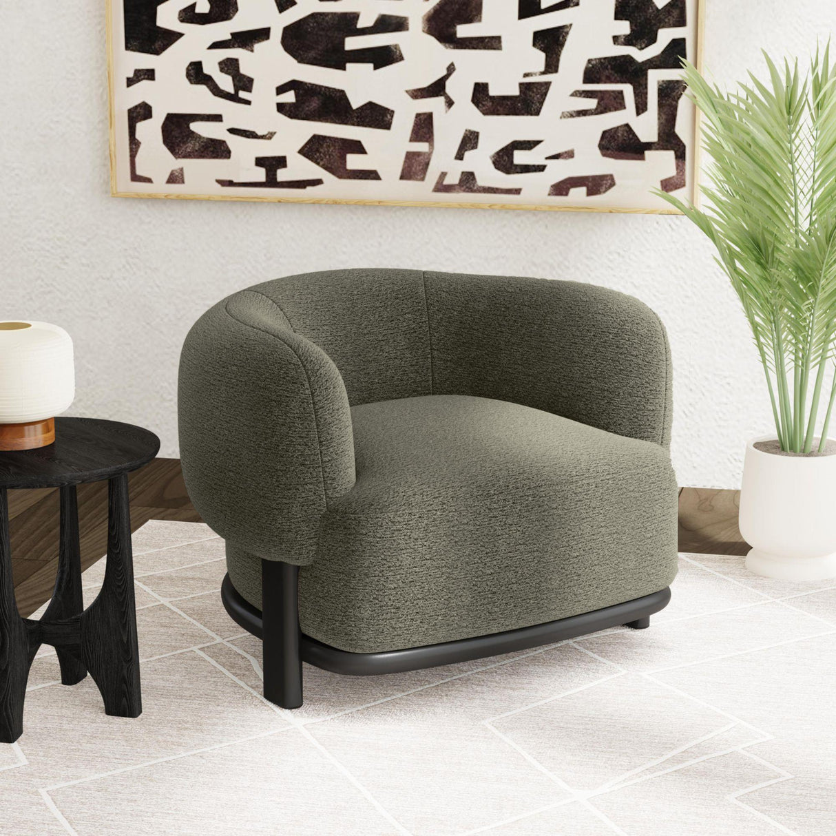 Elements International Sevilla U-15190-11300-100 Chair IMAGE 4