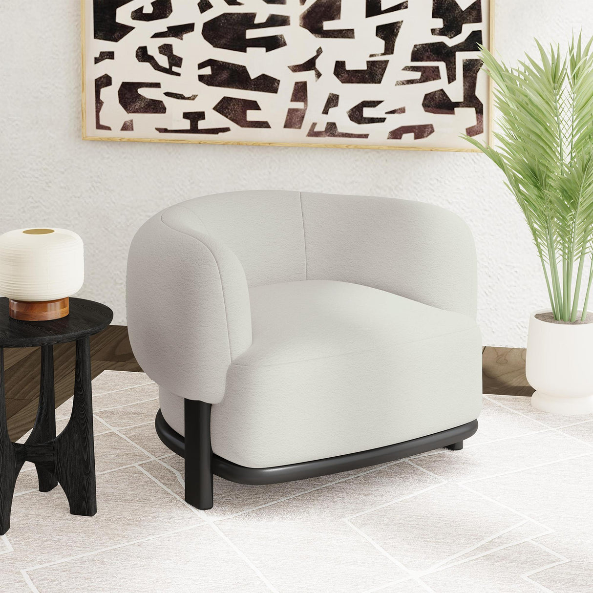 Elements International Sevilla U-15190-11301-100 Chair IMAGE 4