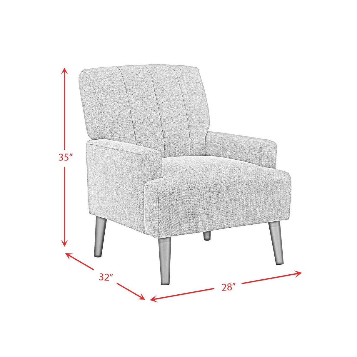 Elements International Kiwi U-4410-4550-100C Chair IMAGE 8