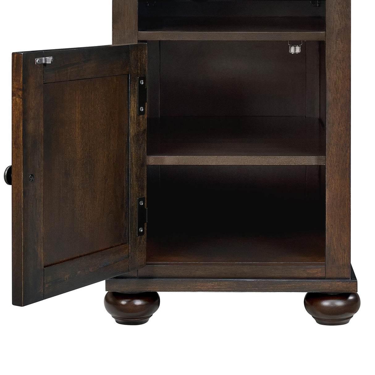 Elements International Wagner T-15740-5-CST Chairside Table IMAGE 6