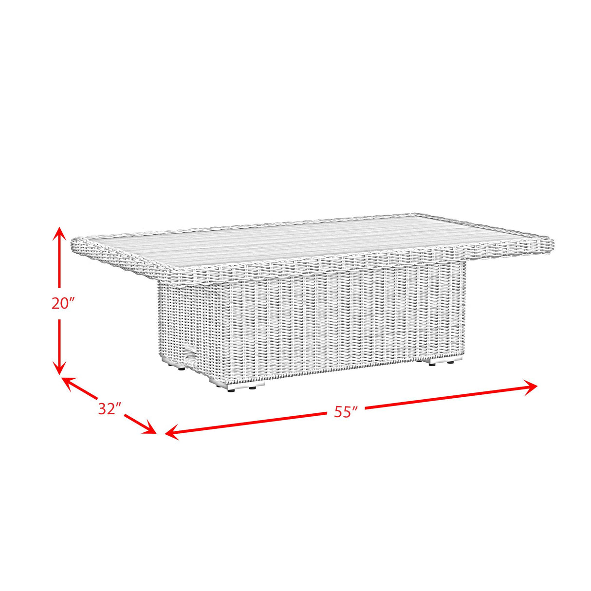Elements International Carmona O-17990-6-CT Coffee Table IMAGE 9