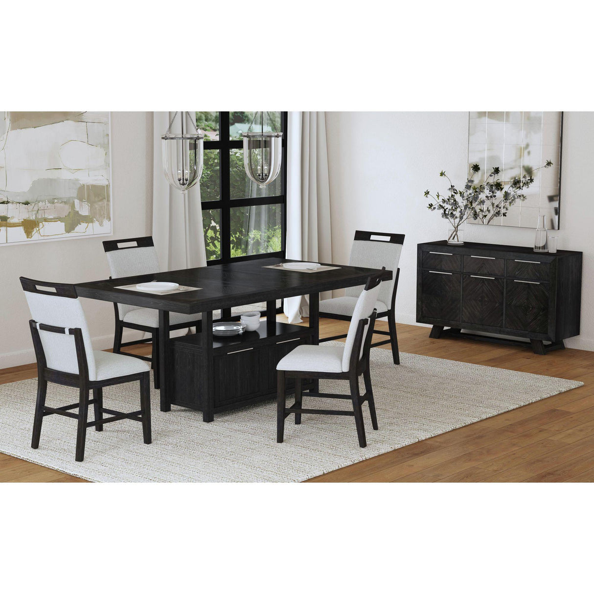 Elements International Transcend D-12980-3-CT Counter Table IMAGE 3