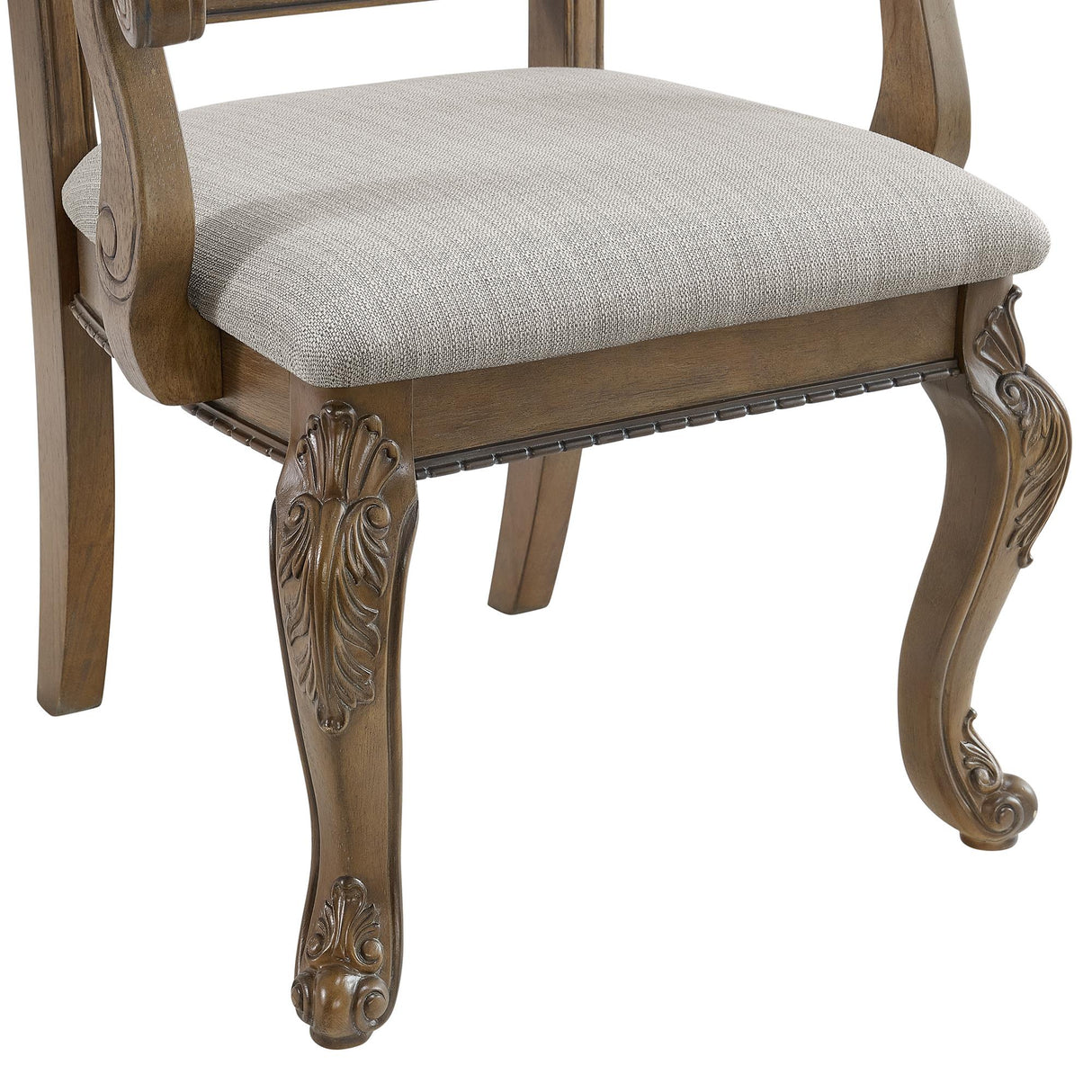 Elements International Madison Park D-10460-5-AC Dining Arm Chair IMAGE 6